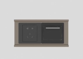 开关面板3d模型